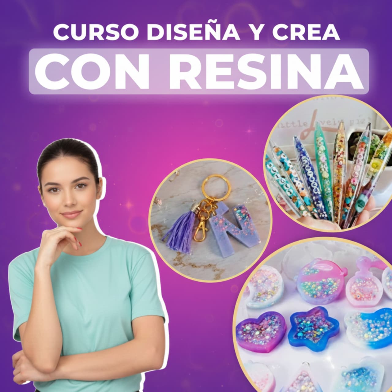 Diseña y Crea con Resina